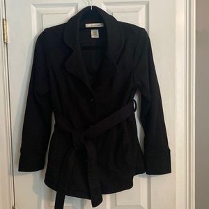 Jones New York Belted Button-Front Jacket